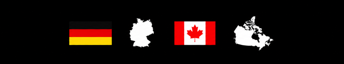 Alemanha e Canadá