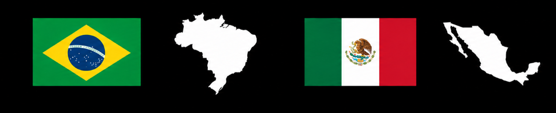 Brasil e México