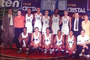 CR Vasco da Gama Campeão da Liga Sudamericana Feminina de Basquetebol de 2002