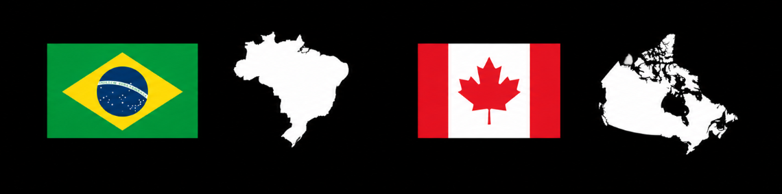Brasil e Canadá