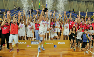 SESI Araraquara Campeão da Copa LBF Feminina de Basquetebol de 2024
