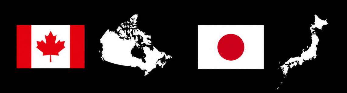 Canadá e Japão