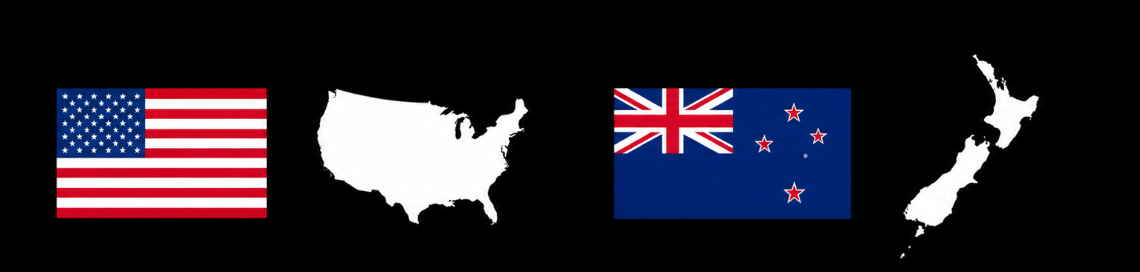 Estados Unidos e Nova Zelândia
