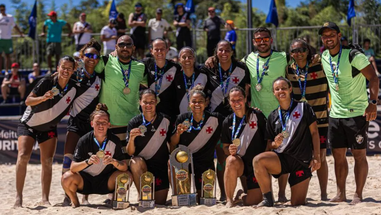 Vasco Campeão Copa do Brasil Feminina Beach Soccer 2026