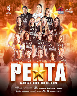 osasco campeao copa do brasil feminina volei 2026