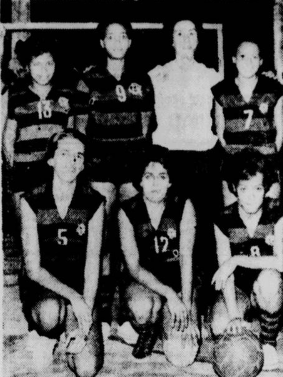 CRF Campeao carioca fem basquete 2os quadros 1961