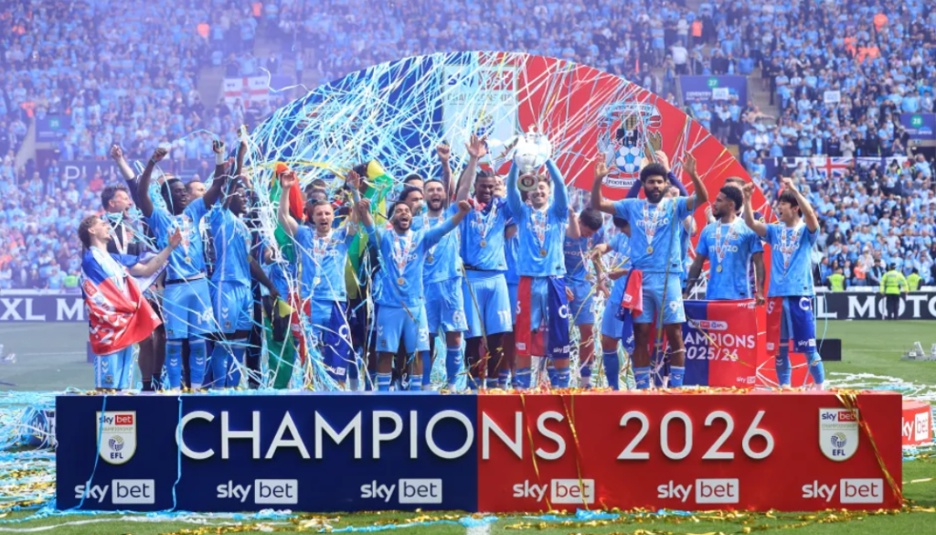 Coventry City Campeão Inglês Segunda Divisão 2026