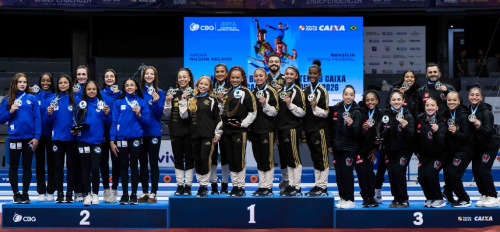 Flamengo Campeão Brasileiro Feminino de Ginástica Artística de 2026